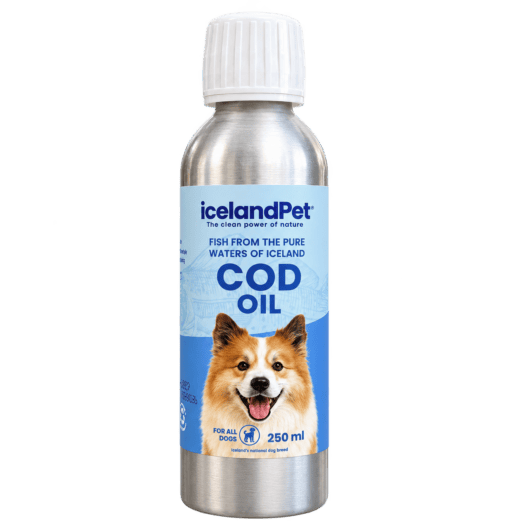 IcelandPet Cod Oil Bottle for Dogs