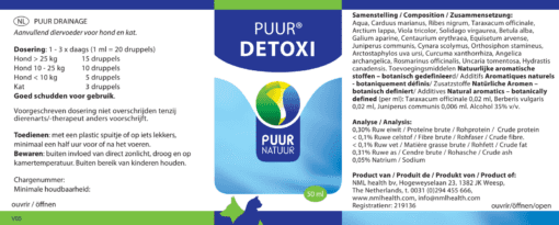 PUUR Detoxi 50ml HK EAN 8718182710311