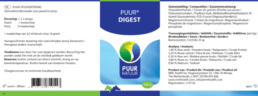 PUUR Digest 600g EAN 8718182710113