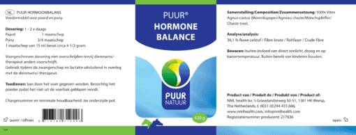 PUUR Hormone balance 420g PP EAN 8718182710496
