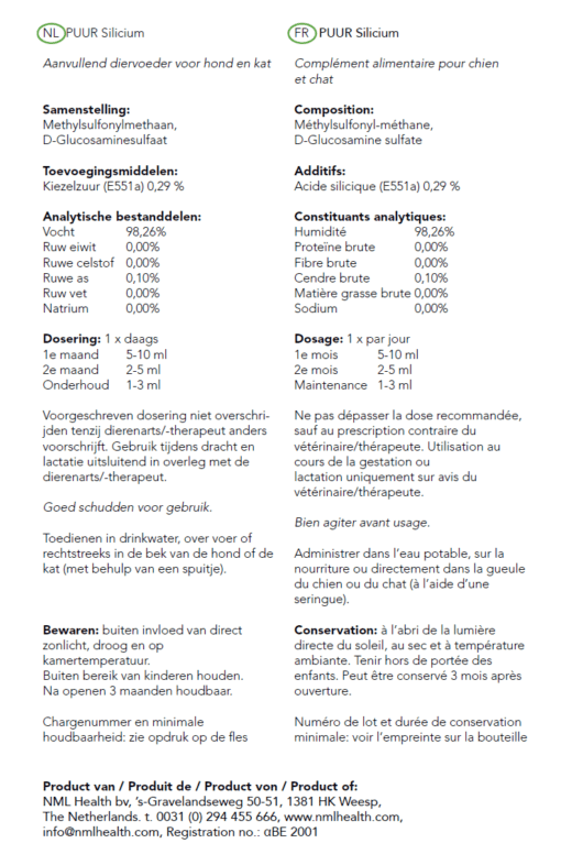 PUUR Silicium HK 500 ml EAN 8718182712759