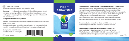 PUUR Spray SME 500ml + trigger EAN 8718182710380