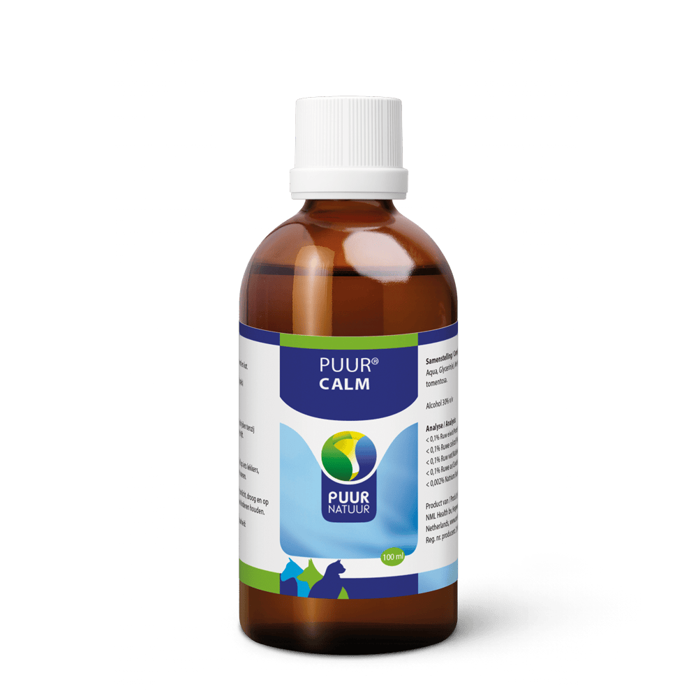 PUUR calm 100ml mockup fles