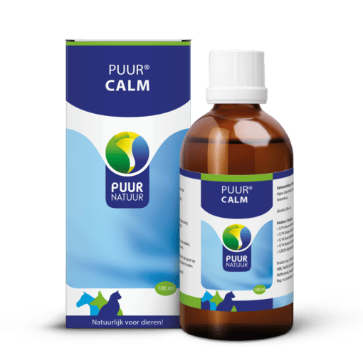 PUUR calm 100ml mockup fles doos