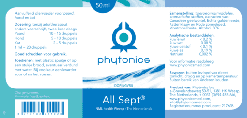 Phytonics All Sept 50ml EAN 8718182711028